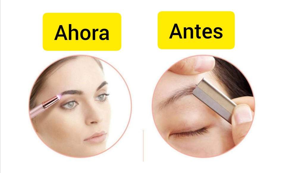 Depilador de Cejas Recargable