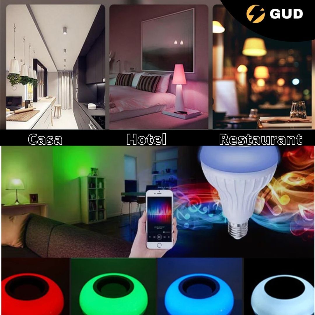 Foco Parlante Bluetooth